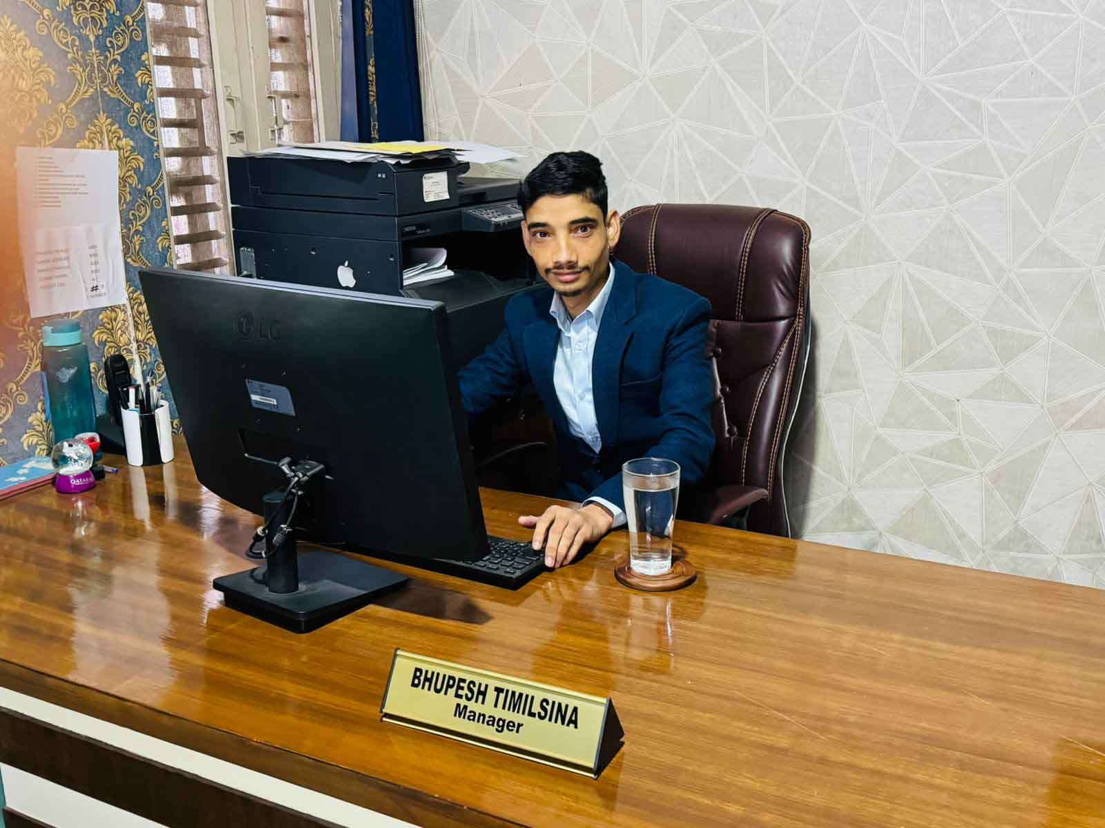 MESSAGE FROM THE MANAGER (MIDDLE EAST SECTION)